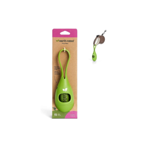Earth Rated Dog Poop Bag Holder 1 Dispenser and 15 Bags